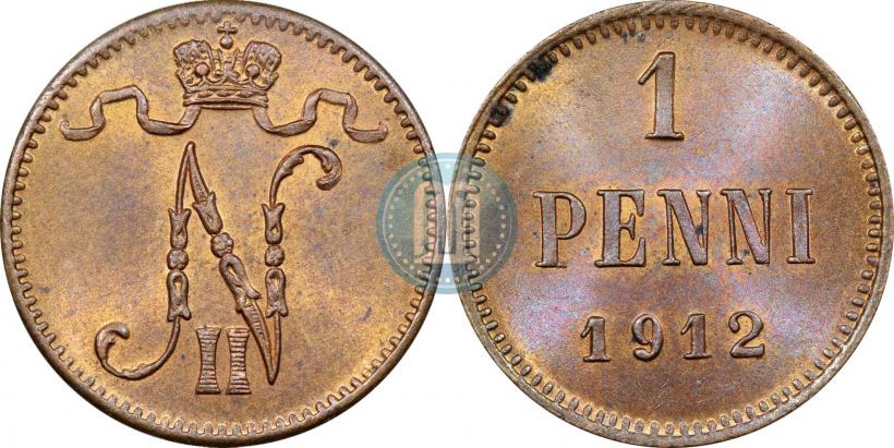 Picture 1 penni 1912 year  
