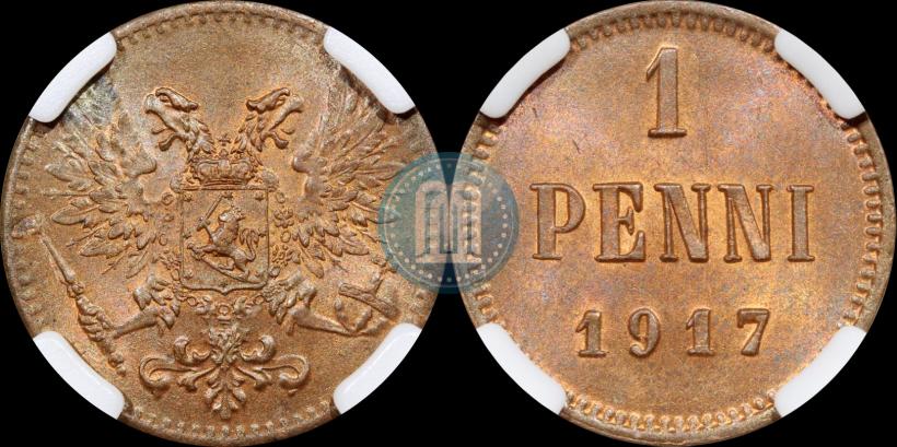 Picture 1 penni 1917 year  