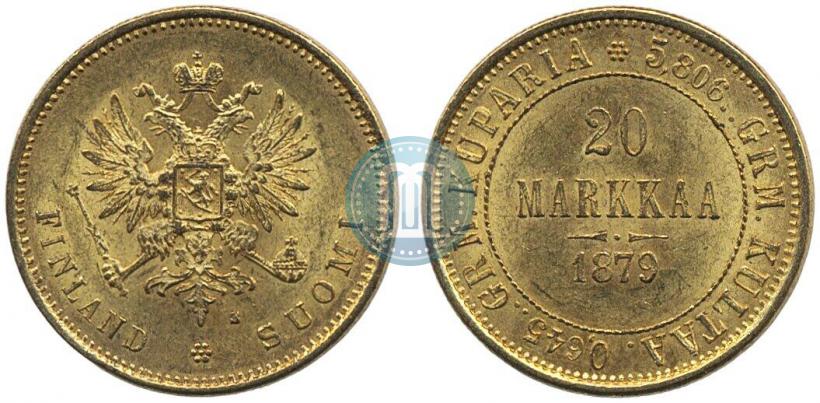 Фото 20 марок 1879 года S 