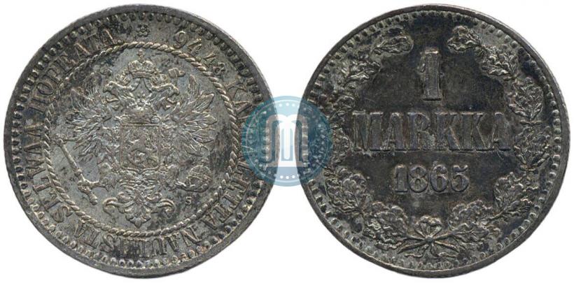 Фото 1 марка 1865 года S 