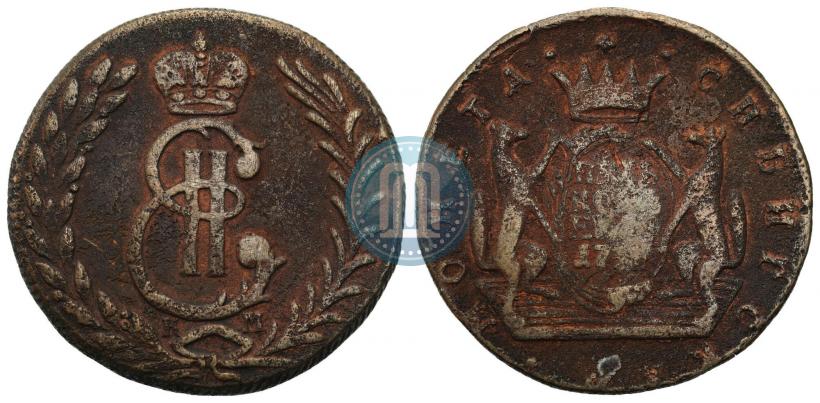 Фото 5 копеек 1775 года КМ 