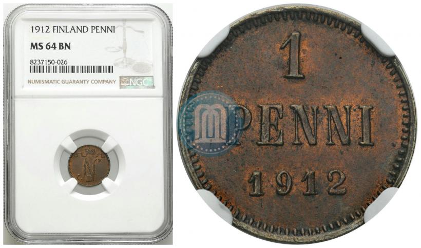 Picture 1 penni 1912 year  