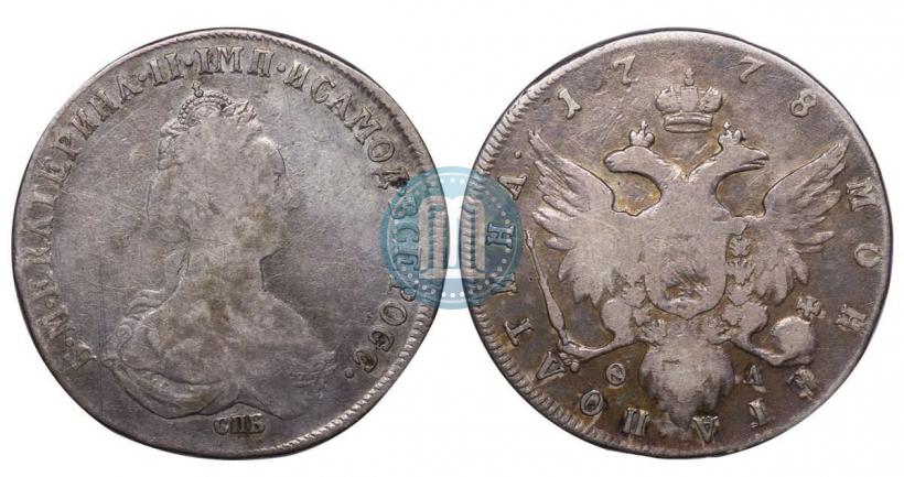 Picture Poltina 1778 year СПБ-ФЛ 