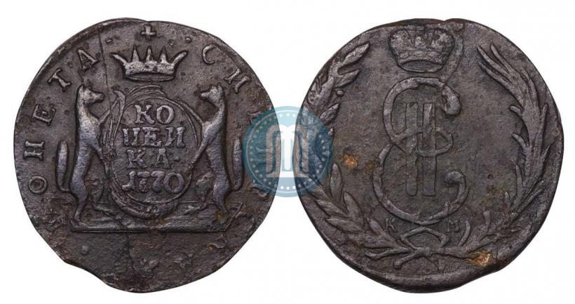 Picture 1 kopeck 1716 year НД 