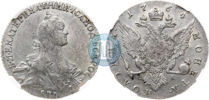 Picture Poltina 1764 year СПБ-СА 