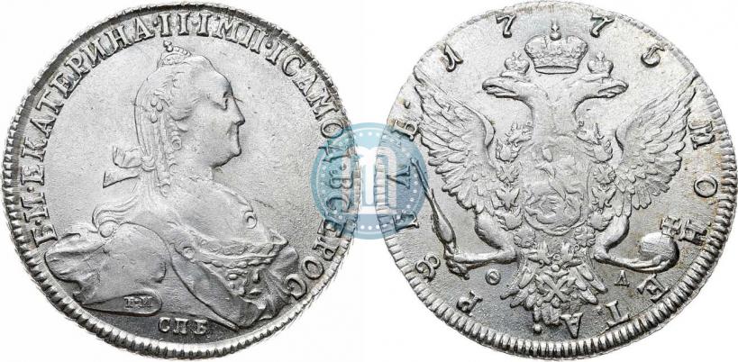 Picture 1 rouble 1775 year СПБ-ФЛ 