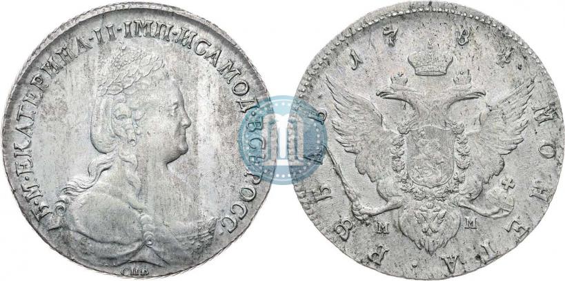 Picture 1 rouble 1784 year СПБ-ММ 