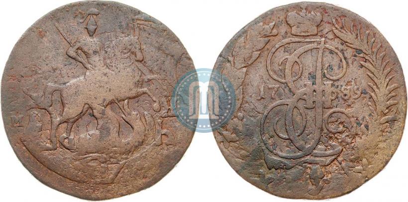 Picture 2 kopecks 1789 year ММ 