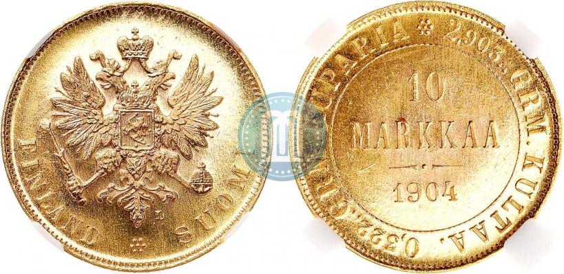 Фото 10 марок 1904 года L 