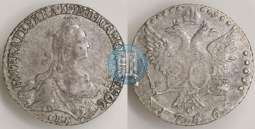 Picture 20 kopecks 1766 year СПБ 