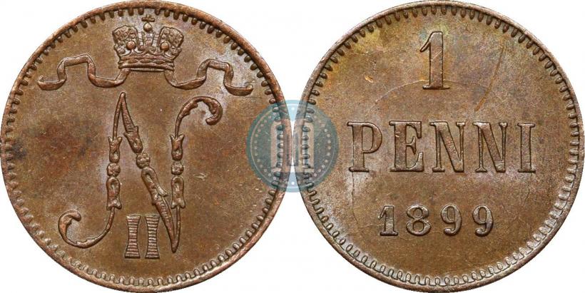 Фото 1 пенни 1899 года  