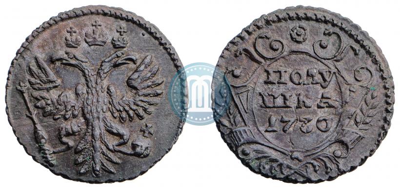 Фото Полушка 1730 года  