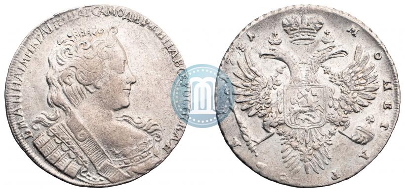 Фото 1 рубль 1731 года  