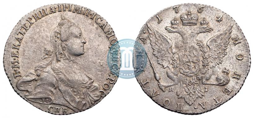 Фото Полтина 1764 года СПБ-ЯI 