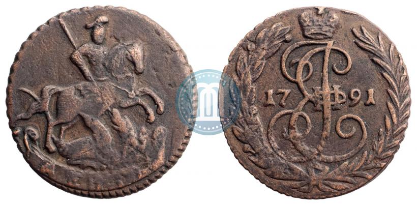 Фото Денга 1791 года  