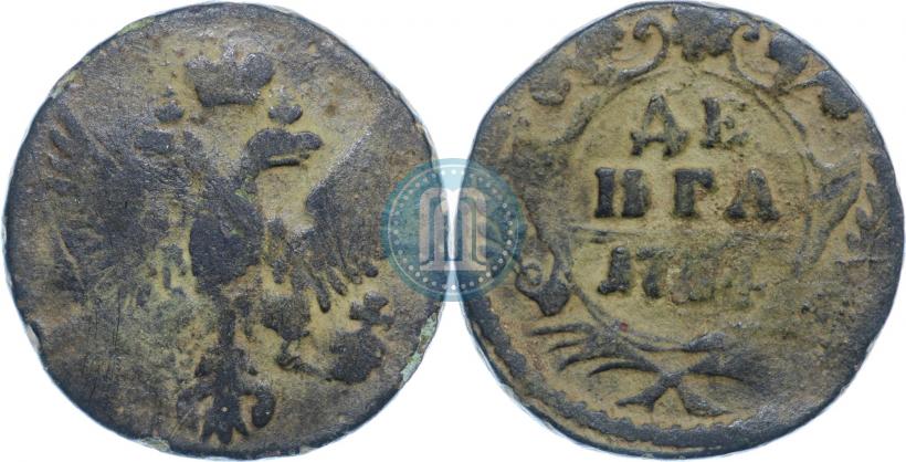 Фото Денга 1734 года  