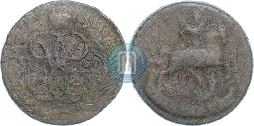 Фото 1 копейка 1760 года  