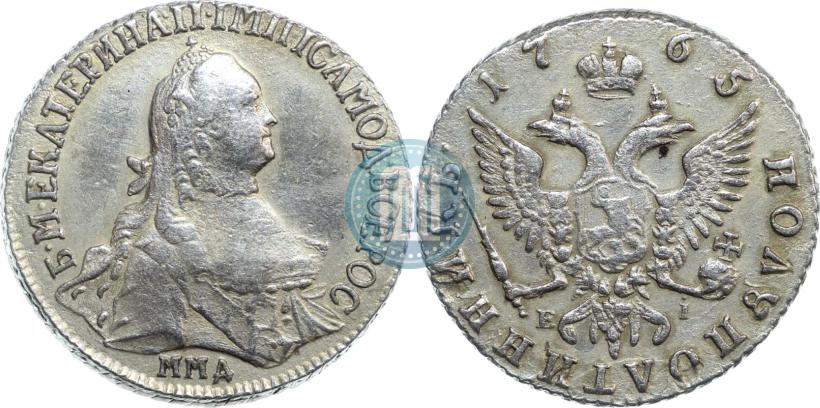 Фото Полуполтинник 1765 года ММД-EI 