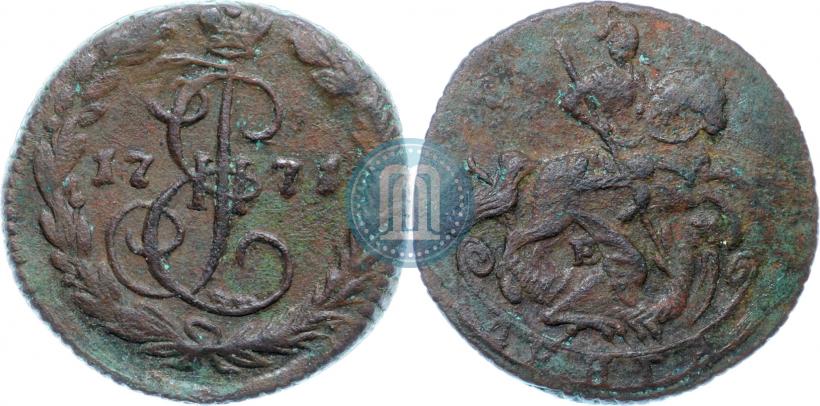 Фото Денга 1771 года ЕМ 