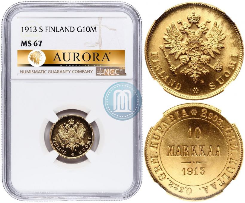 Picture 10 markkaa 1913 year S 