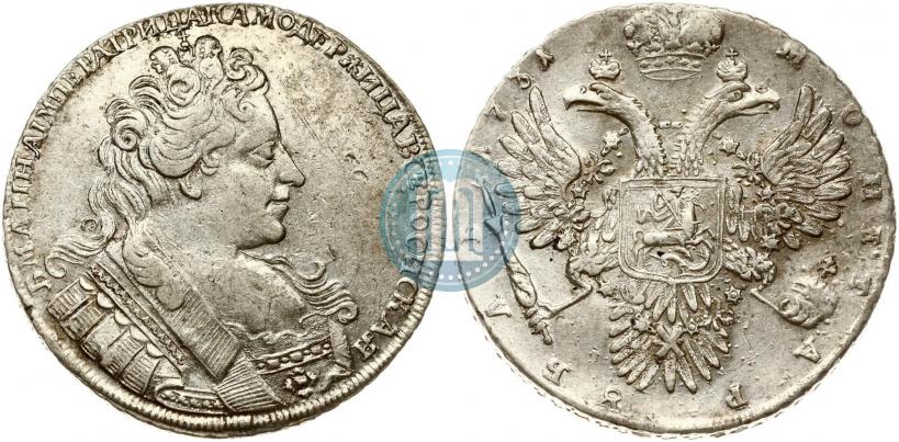 Picture 1 rouble 1731 year  