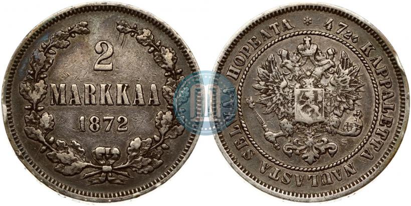 Фото 2 марки 1872 года S 