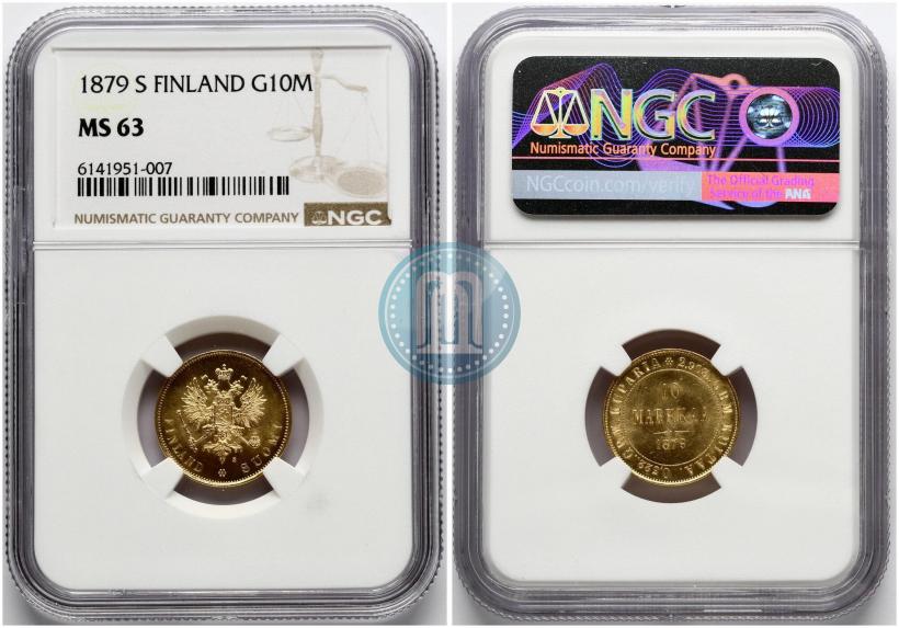 Фото 10 марок 1879 года S 