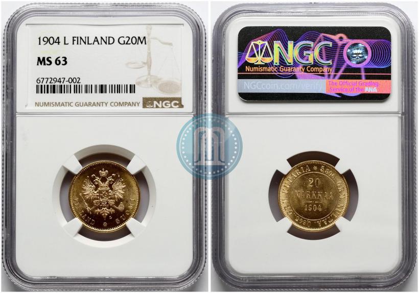 Фото 20 марок 1904 года L 