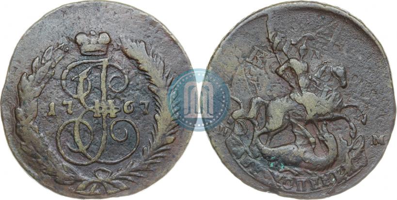 Picture 2 kopecks 1767 year СПМ 