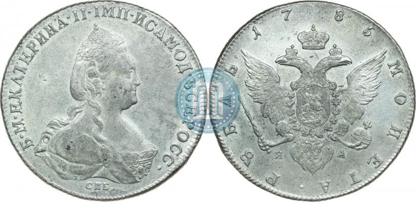 Picture 1 rouble 1785 year СПБ-ЯА 