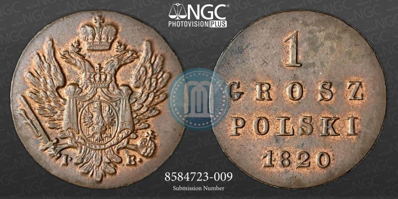Picture 1 grosz 1820 year IB 