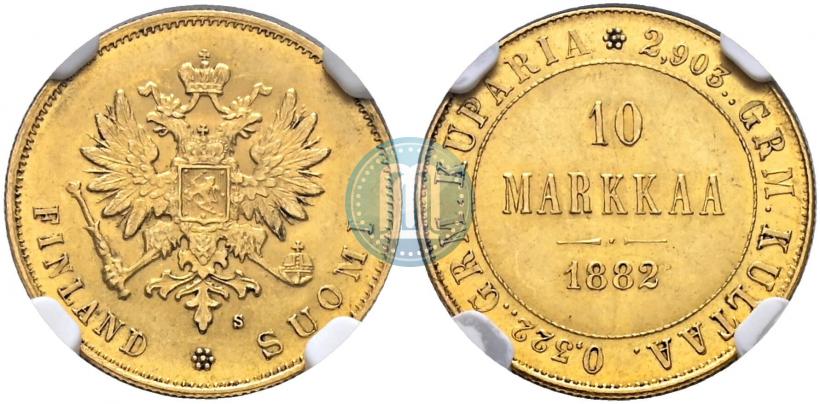 Фото 10 марок 1882 года S 