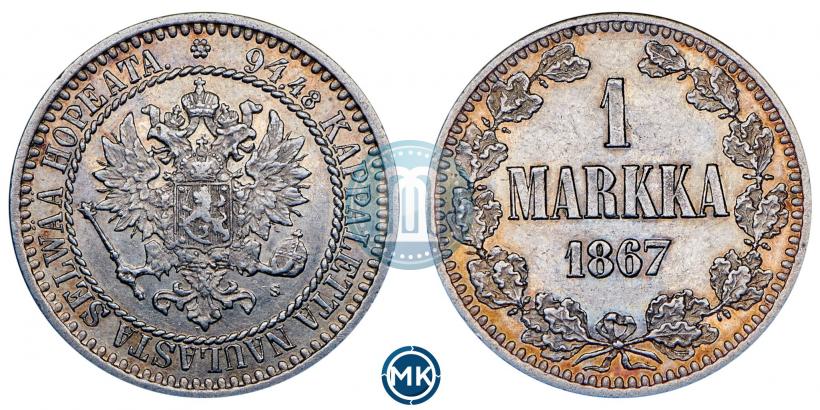 Фото 1 марка 1867 года S 