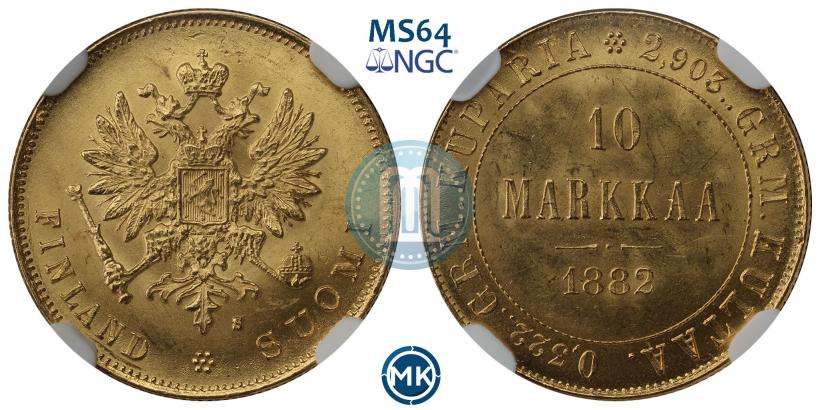 Фото 10 марок 1882 года S 