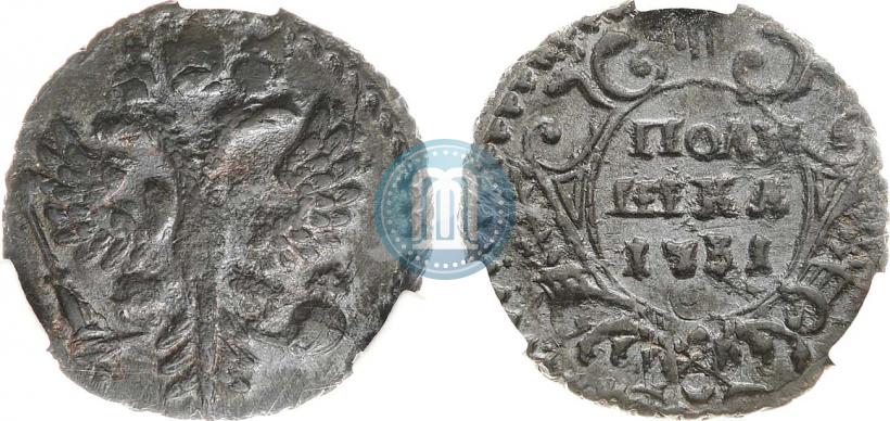 Picture Polushka 1731 year  