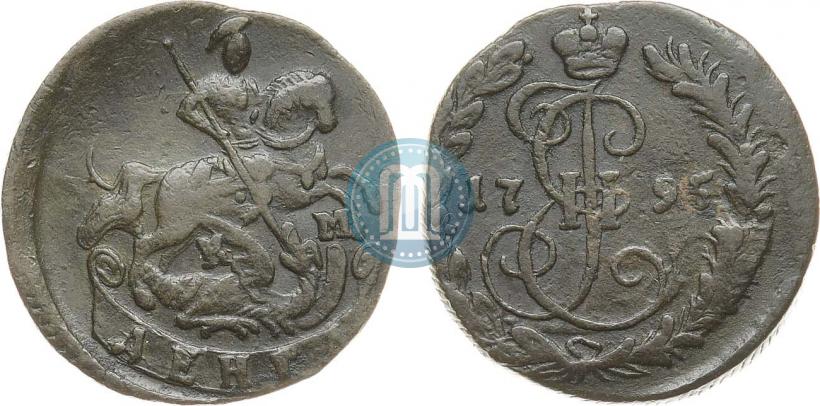 Фото Денга 1795 года КМ 