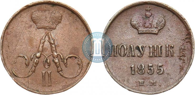 Picture Polushka 1855 year ЕМ 