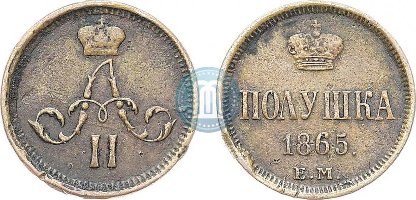 Picture Polushka 1865 year ЕМ 