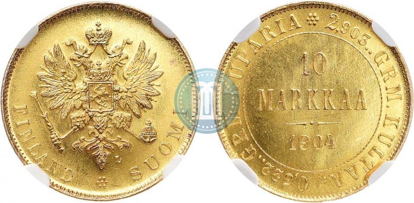 Picture 10 markkaa 1904 year L 