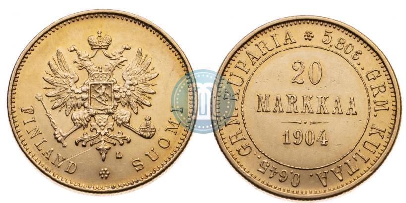 Фото 20 марок 1904 года L 