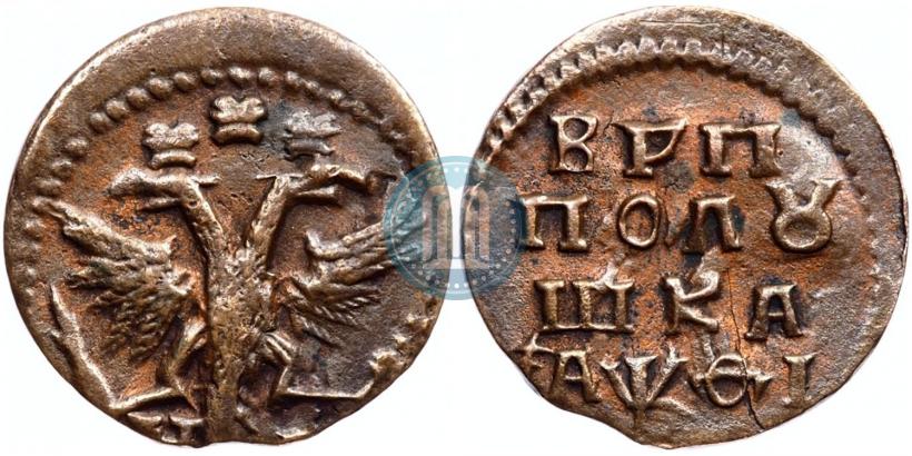 Фото Полушка 1719 года НД 