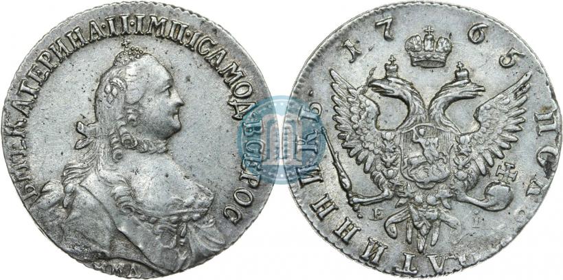 Фото Полуполтинник 1765 года ММД-EI 