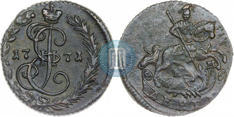 Фото Денга 1771 года ЕМ 