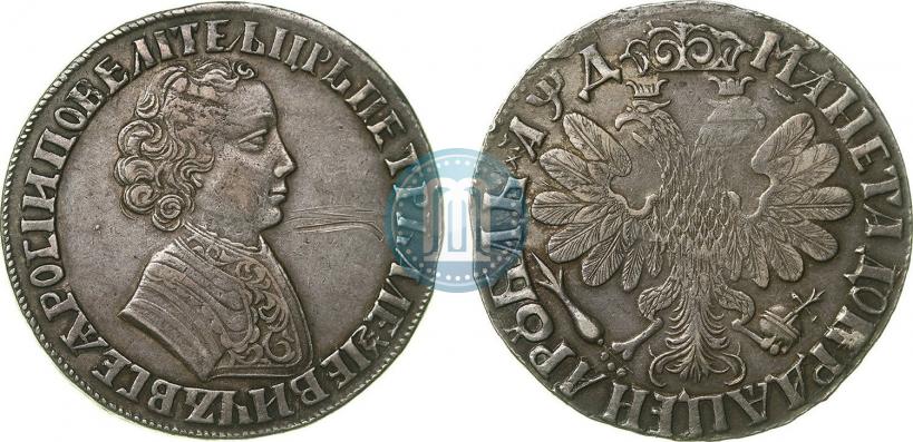 Фото 1 рубль 1704 года  