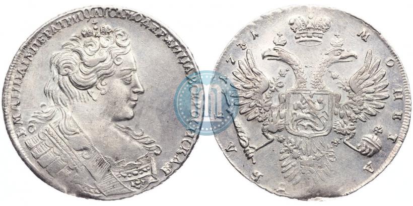 Фото 1 рубль 1731 года  