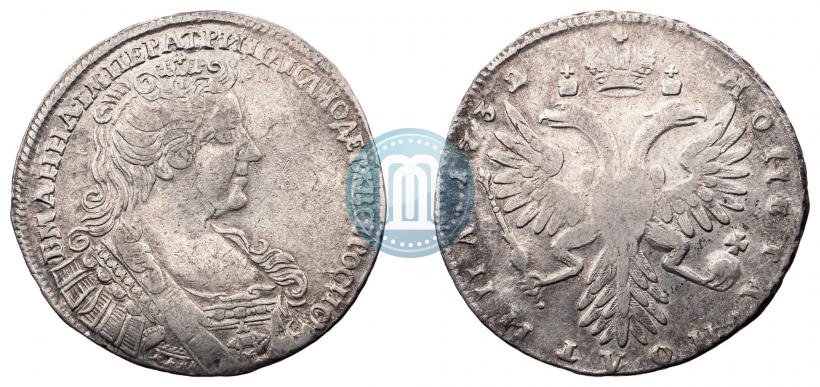 Фото Полтина 1732 года  