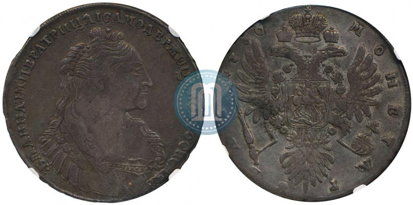 Picture 1 rouble 1736 year  "Type of 1735"