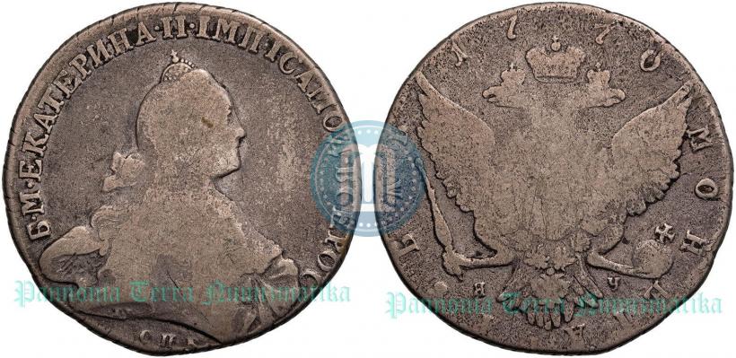 Picture 1 rouble 1770 year СПБ-ЯЧ 