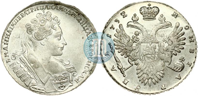 Фото 1 рубль 1732 года  