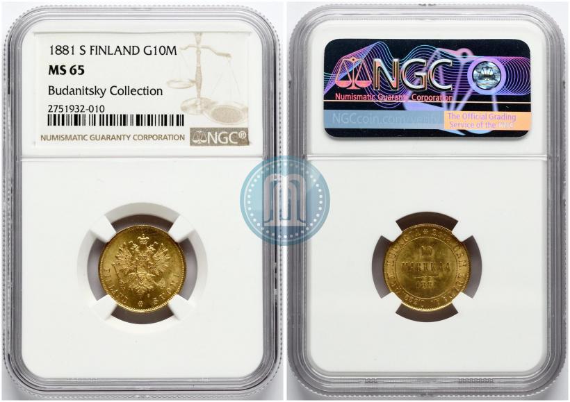 Фото 10 марок 1881 года S 